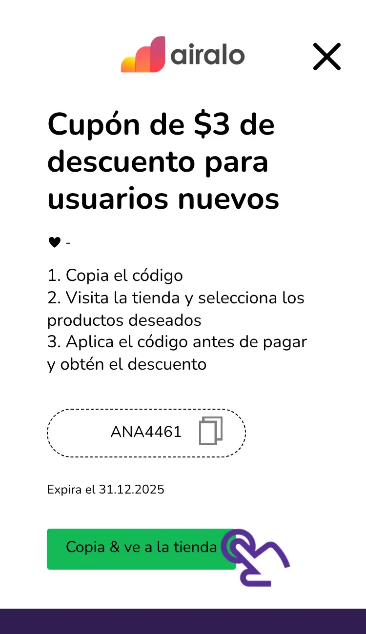 clic en el cupón