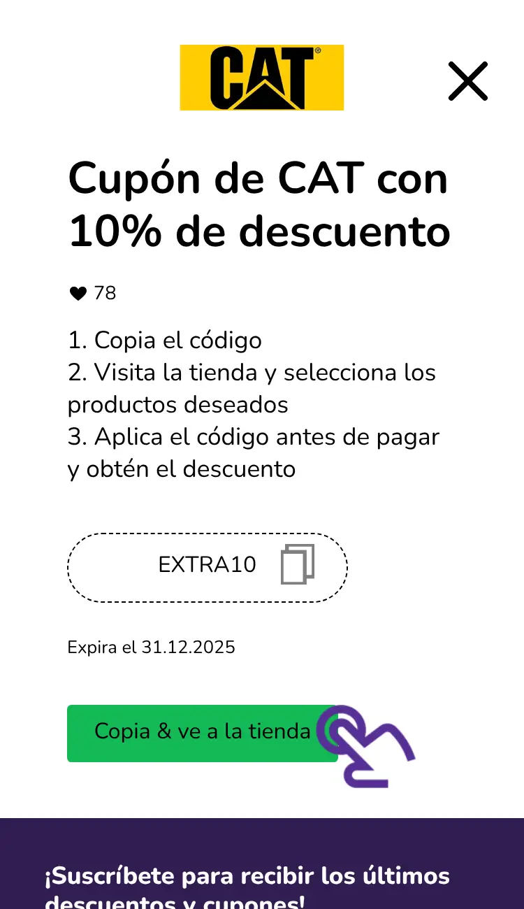 clic en el cupón