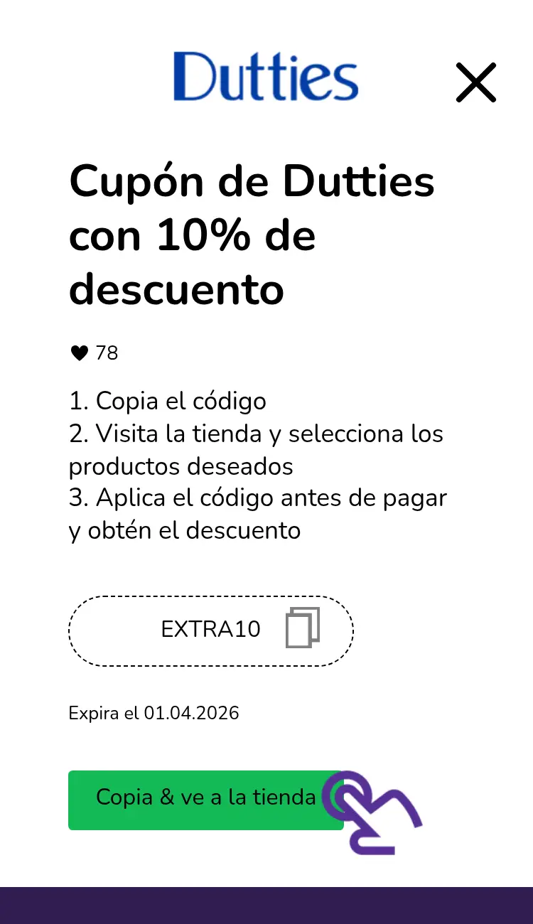 clic en el cupón