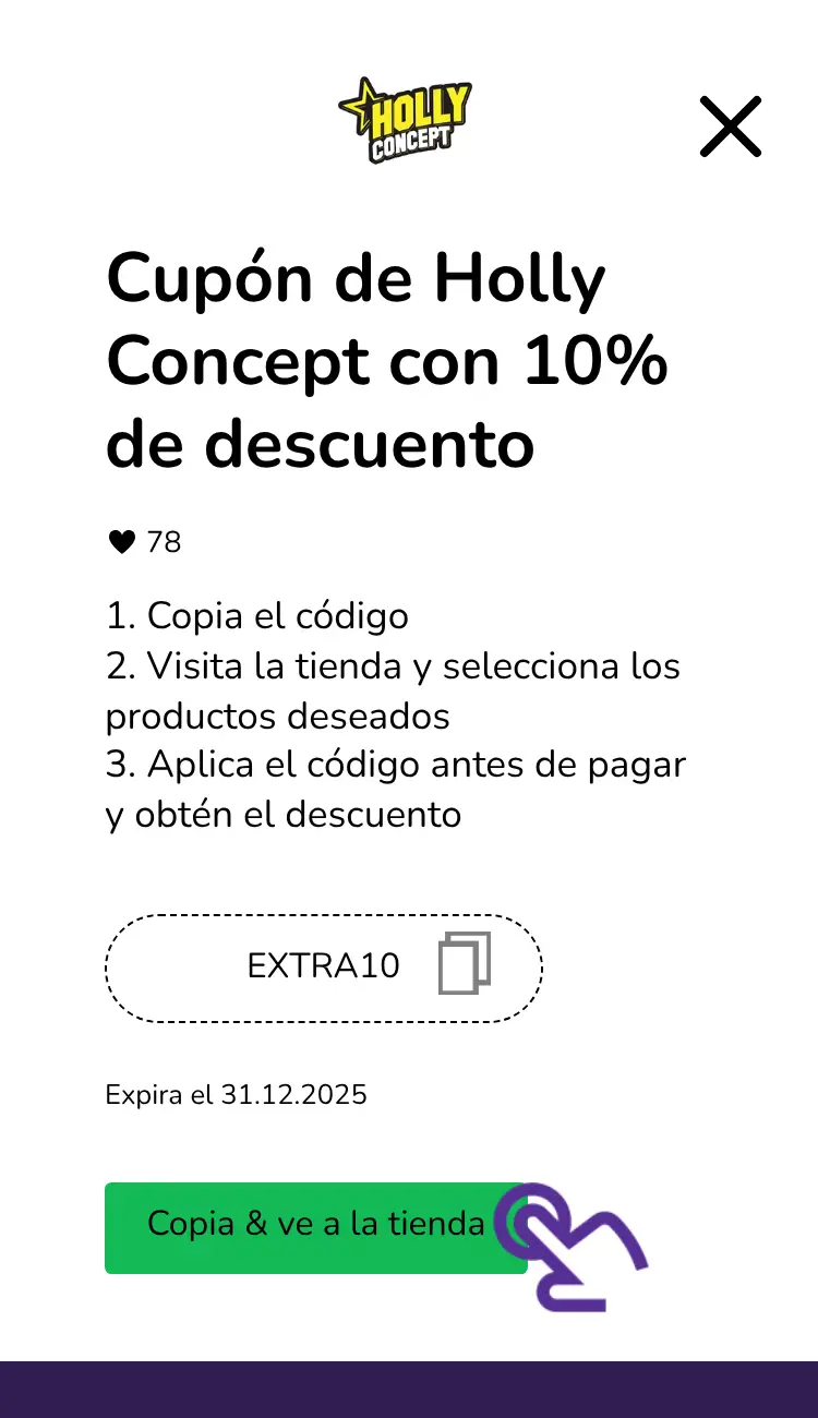 clic en el cupón