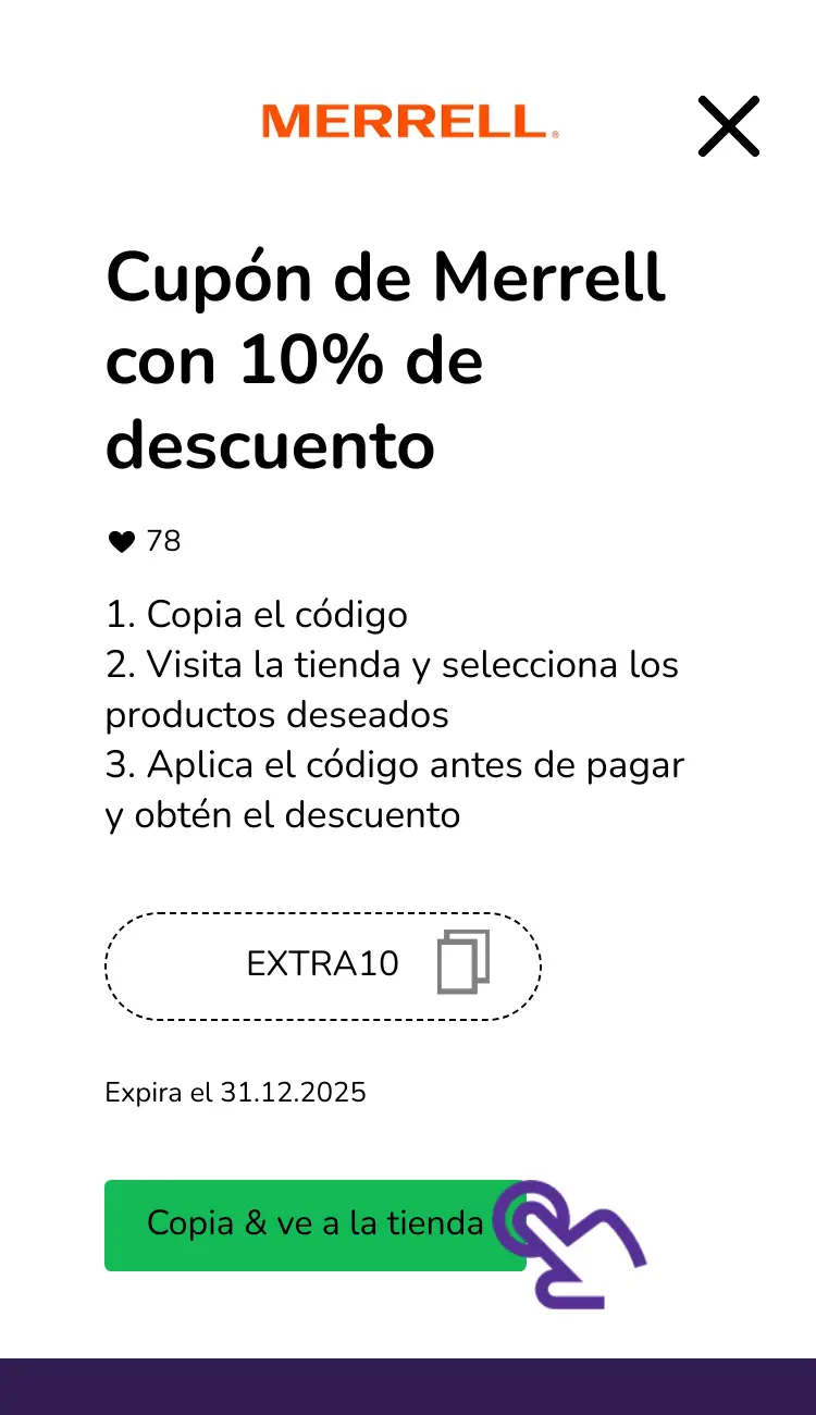 clic en el cupón