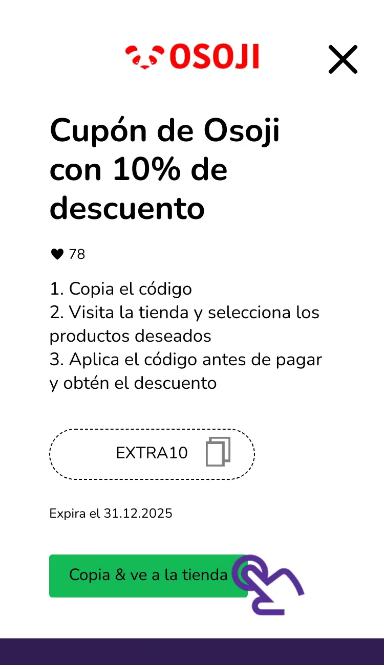clic en el cupón