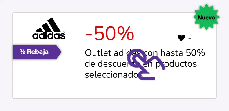 clic en el descuento