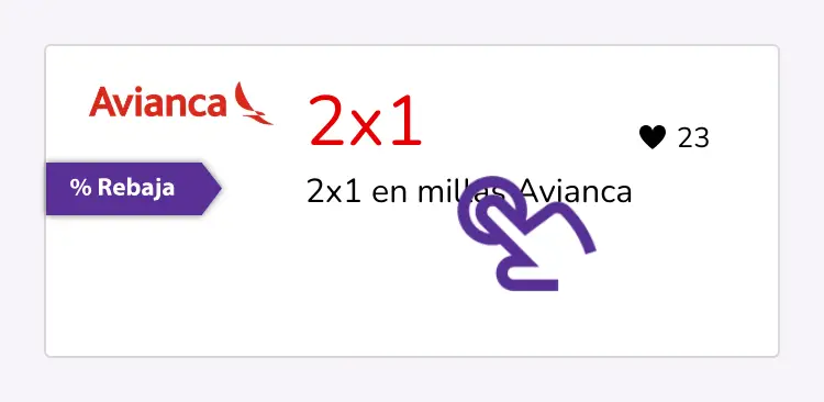 clic en el descuento