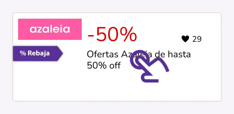 clic en el descuento