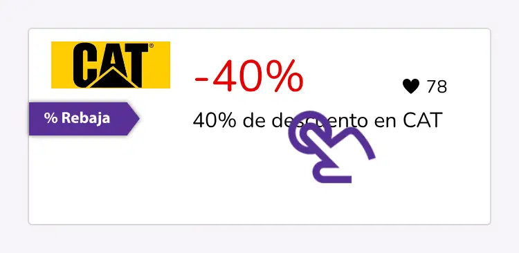 clic en el descuento