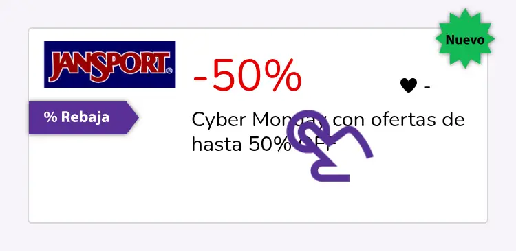 clic en el descuento