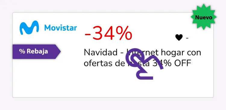 clic en el descuento