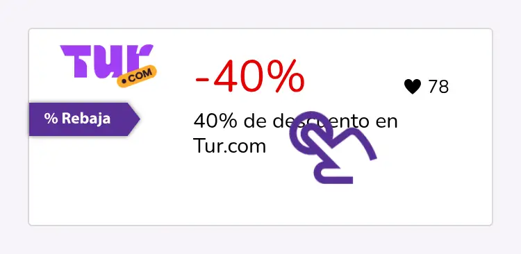 clic en el descuento