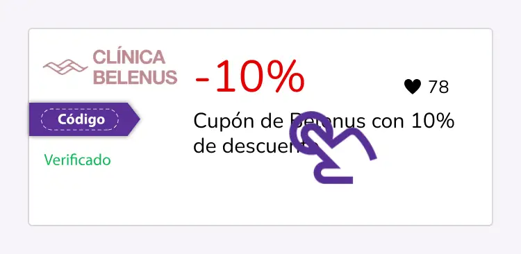 selección de cupón