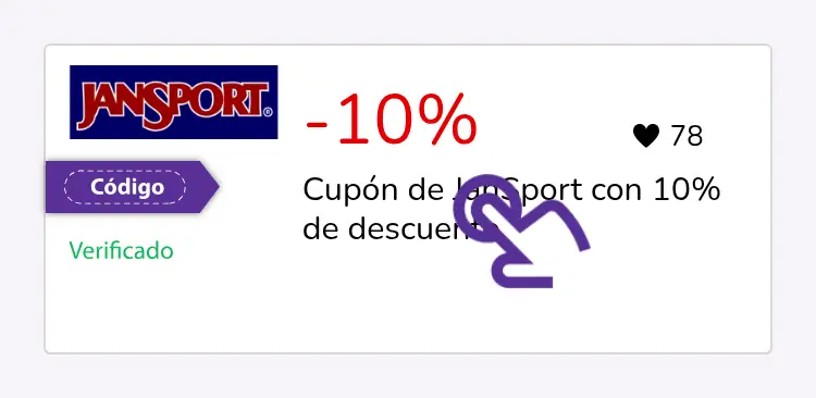 selección de cupón