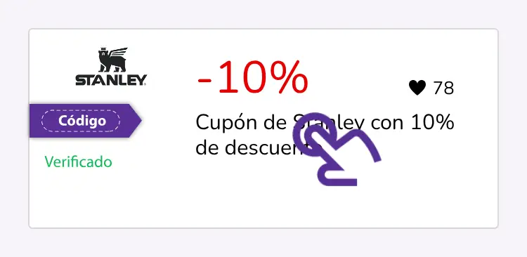 selección de cupón