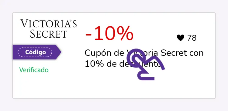 selección de cupón