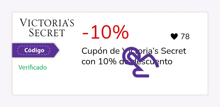 selección de cupón