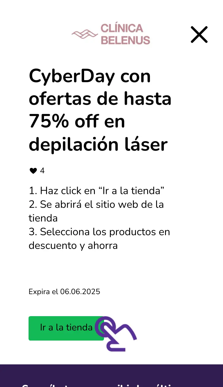 visitar la tienda con descuentos