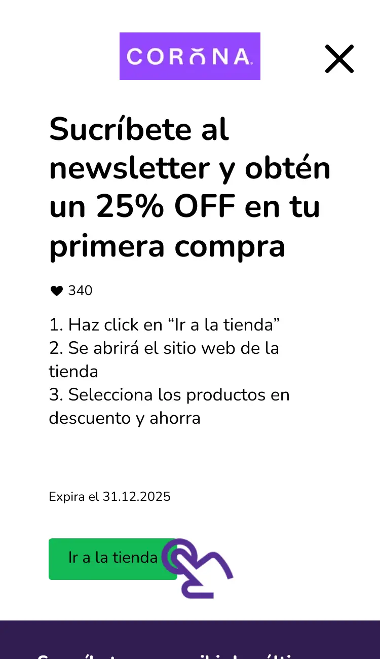 visitar la tienda con descuentos