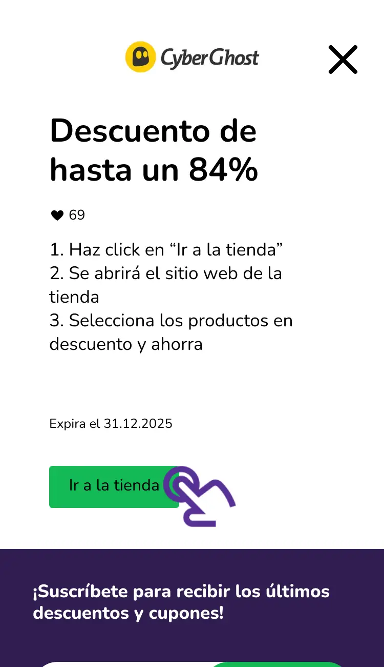 visitar la tienda con descuentos