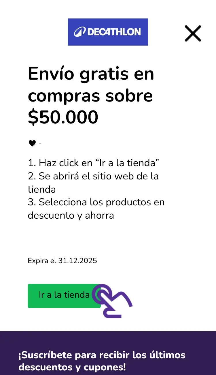 visitar la tienda con descuentos