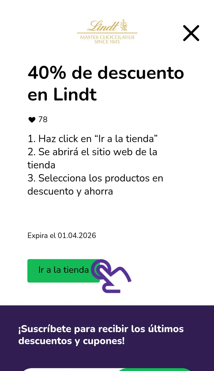 visitar la tienda con descuentos