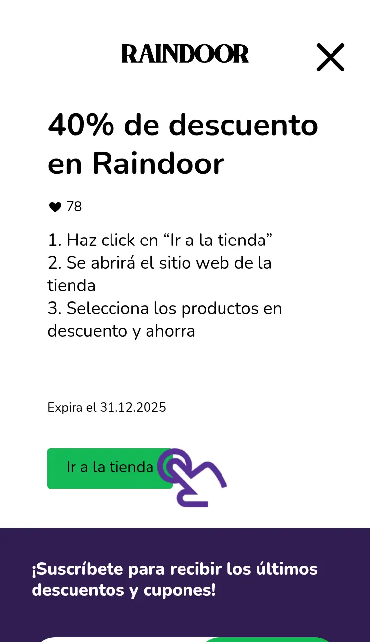 visitar la tienda con descuentos